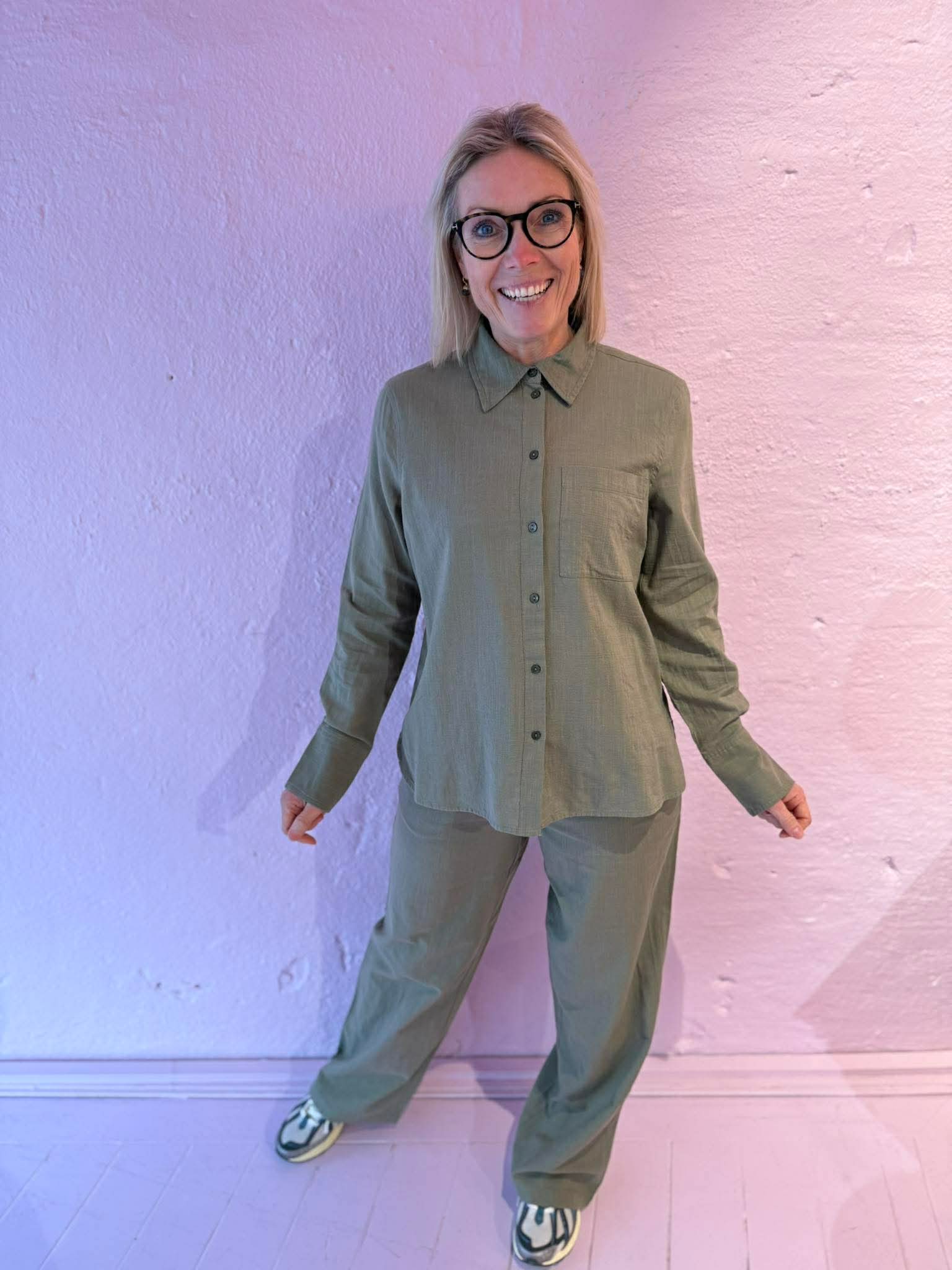 VMCAIA Trousers - Deep Lichen Green